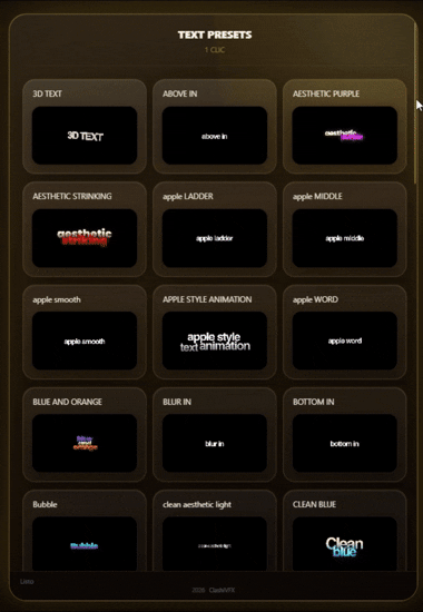 Premiere Pro Animated Titles Preview